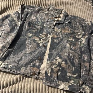 Vtg Duxbak camo jacket
